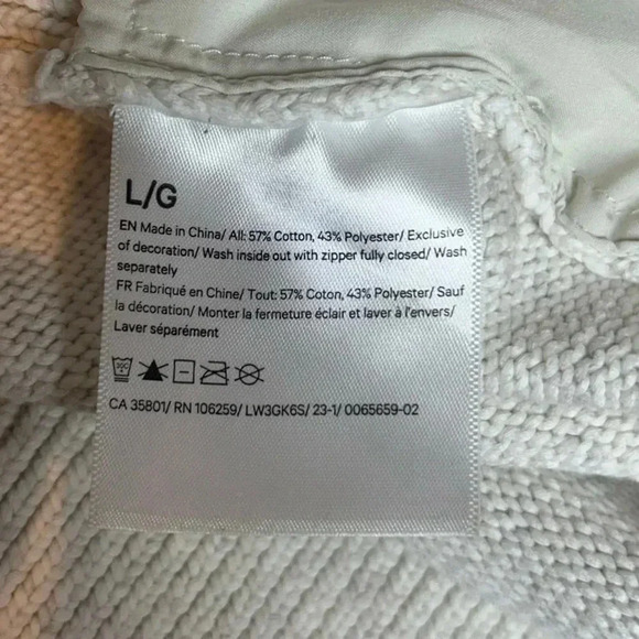 Lululemon Cotton-Blend  Full-Zip Sweater - Picture 12 of 12